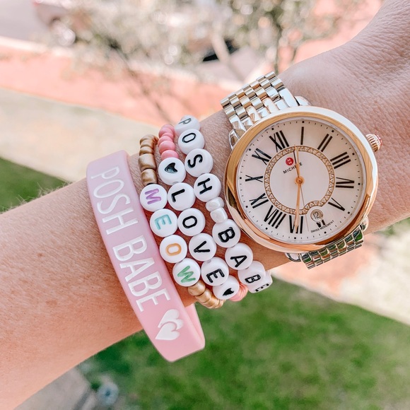 Jewelry - Posh babe silicone bracelet